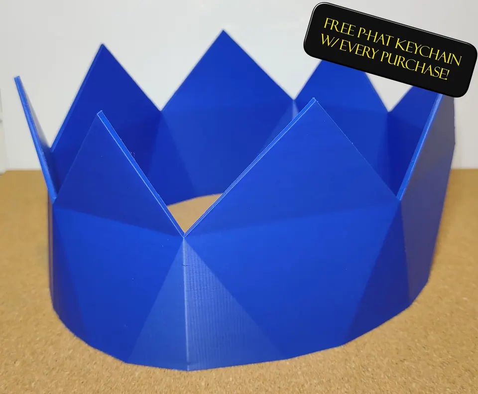 Blue party hat